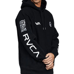 RVCA Shoyoroll Defer Vaxsyr hoodie made with soft fleece for BJJ