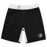 Shoyoroll Atlas Competitor fitted black shorts for No Gi BJJ