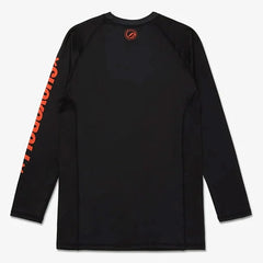 Breathable black rash guard by Shoyoroll – Ember Competitor edition