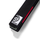 Close-up of stitching on Shoyoroll V6 Jiu Jitsu belt