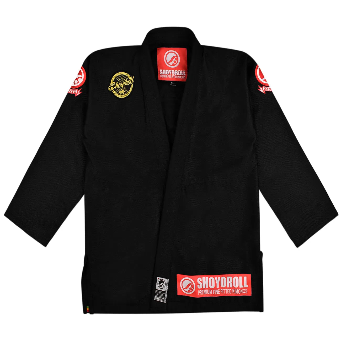 Shoyoroll RVCA Retro Competitor Gi Batch 136 for BJJ
