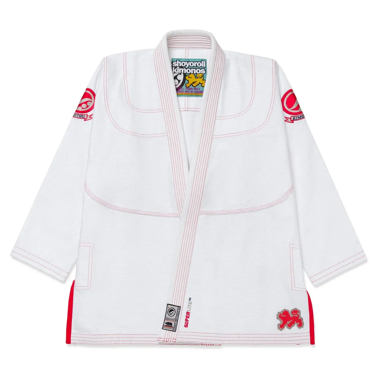 Shoyoroll Batch 145 SuperLite Retro BJJ Gi on clean surface