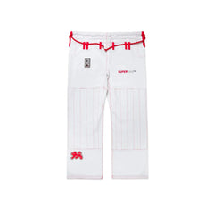 Retro-style BJJ Gi with minimalist SuperLite design