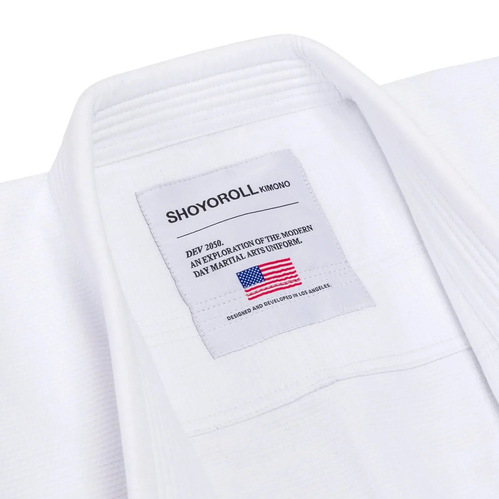 Shoyoroll 24 Americana Gi showing chest and sleeve logos
