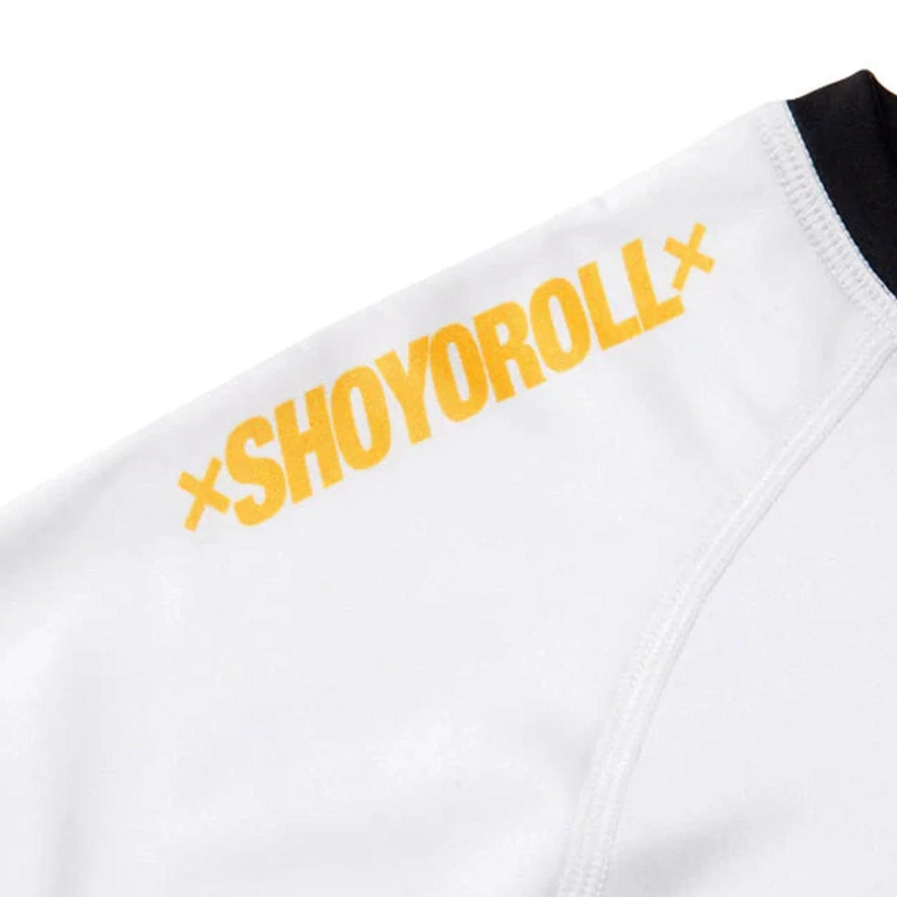 BJJ No Gi Shoyoroll Ranked Rash Guard 2022 - White Short Sleeve Rashguard