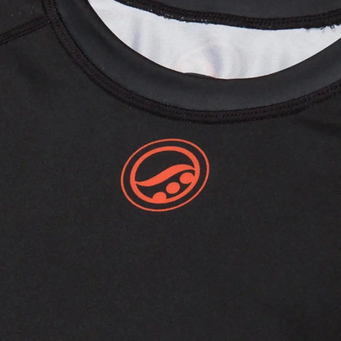 BJJ No Gi Shoyoroll Ember Competitor Rash Guard - Black Breathable Rashguard