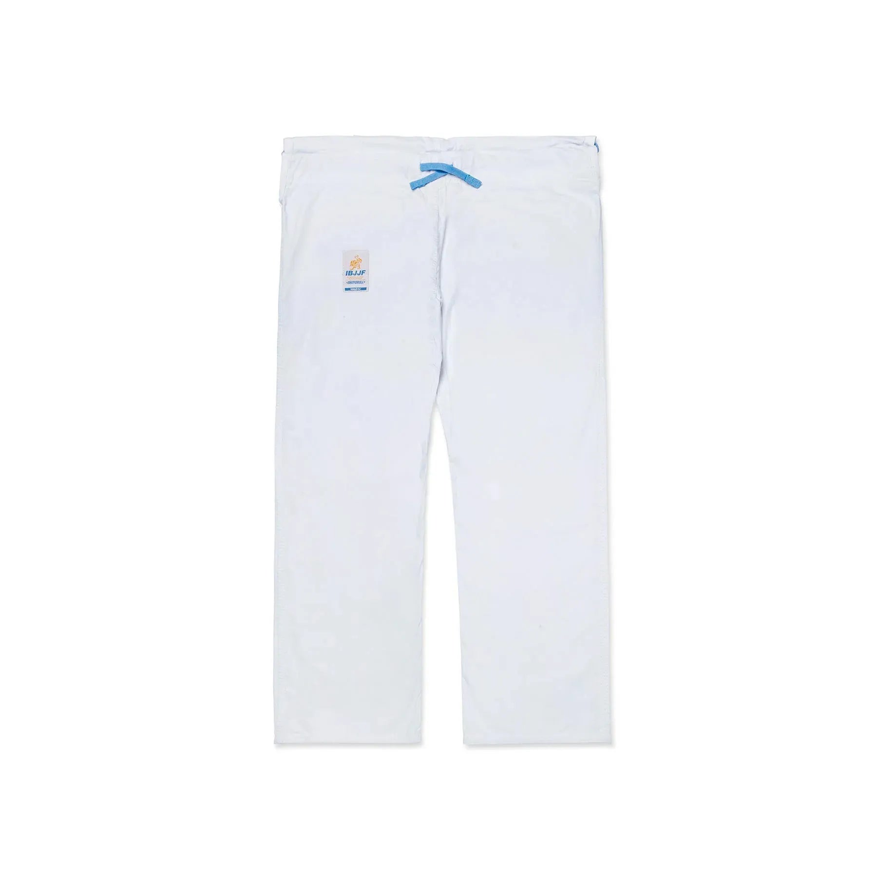 White BJJ Gi pants by Shoyoroll designed for IBJJF competition