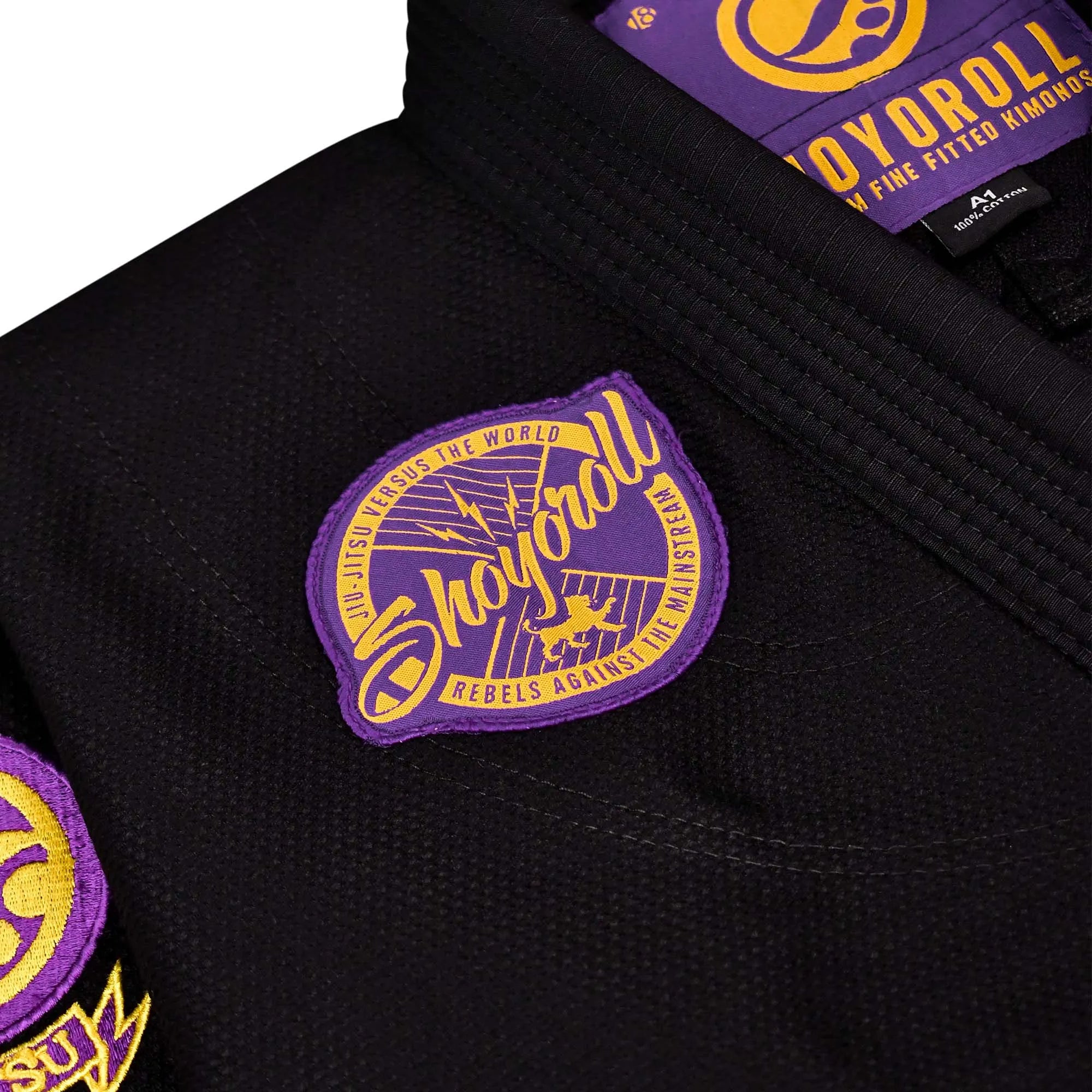 BJJ Gi Shoyoroll Mamba Competitor Batch 83 Kids Jiu-Jitsu Kimono