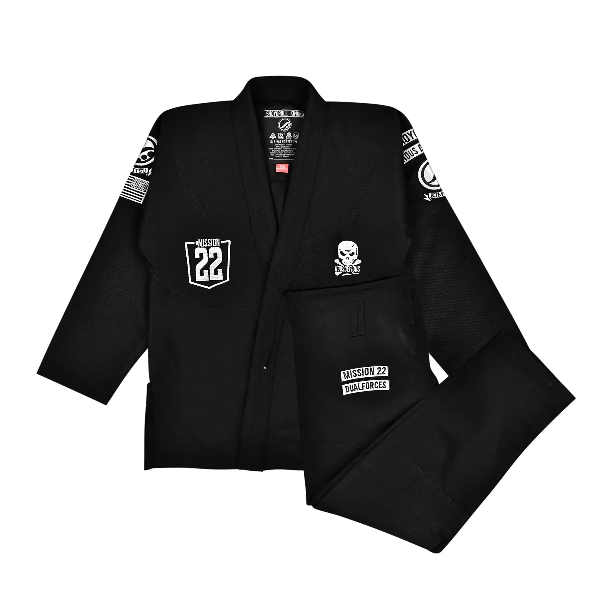 Shoyoroll Batch 66 BJJ Gi supporting the Mission 22 Project