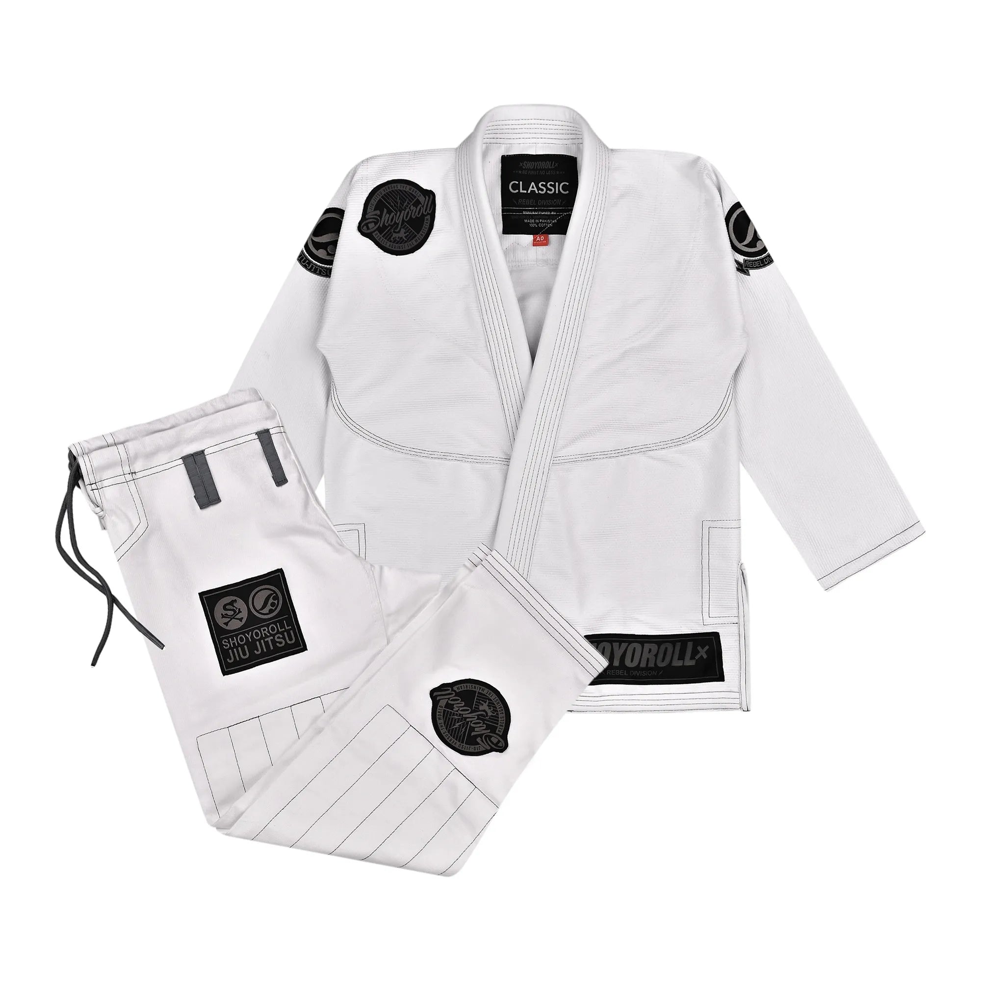 Stylish and durable Shoyoroll REBEL Japan BJJ kimono