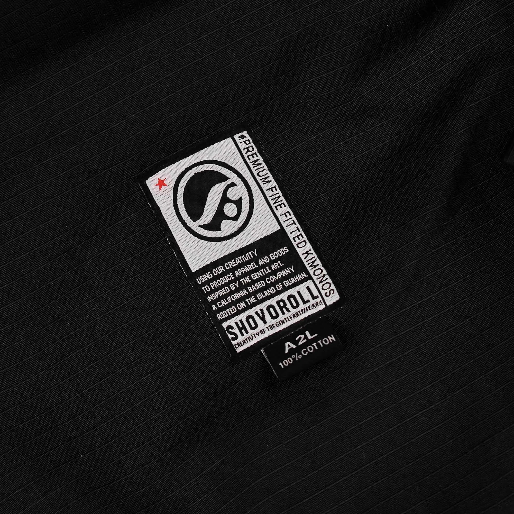 BJJ Gi Shoyoroll RVCA Competitor Retro Batch 136 - Brazilian Jiu Jitsu Gi