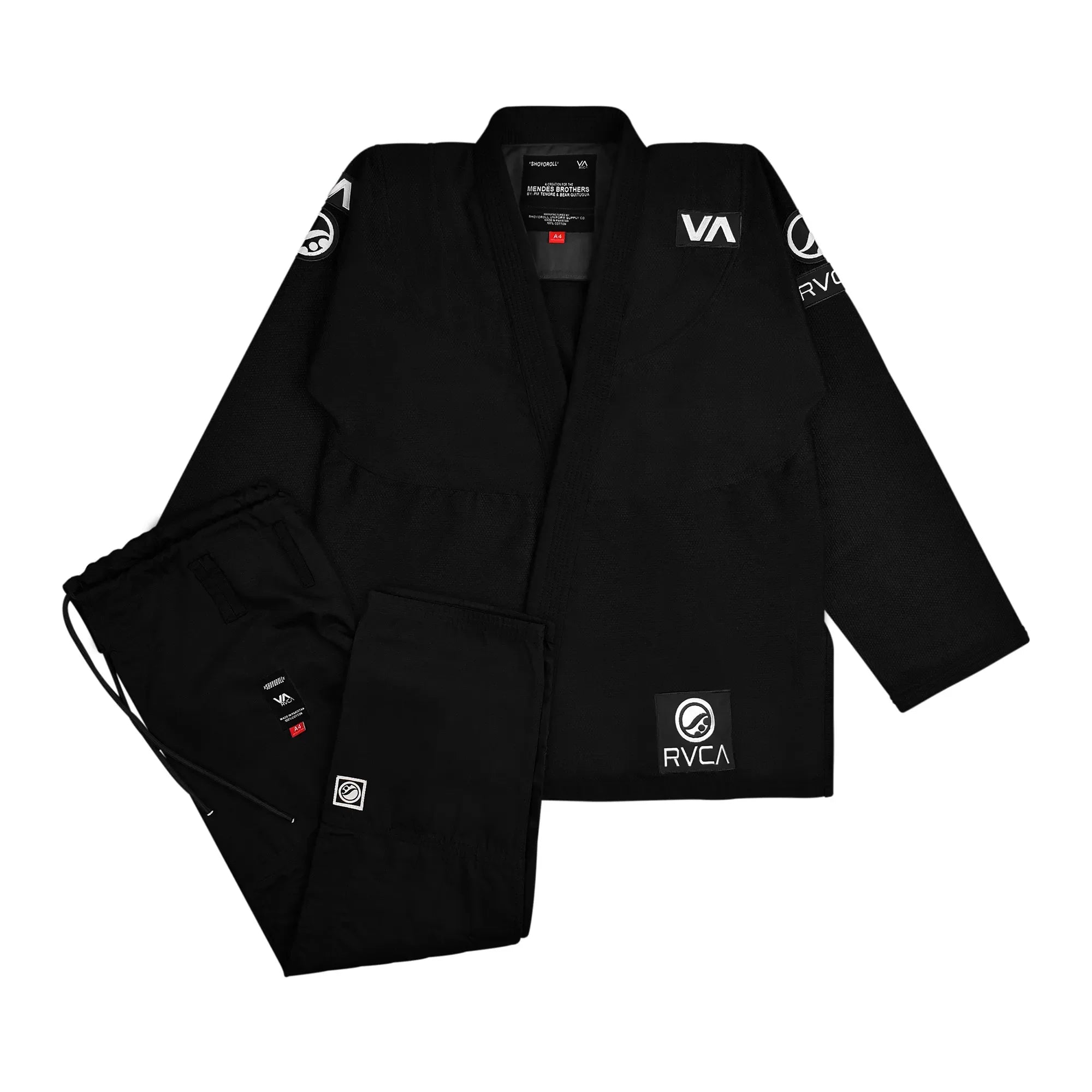 High-quality BJJ Gi for kids from Shoyoroll RVCA V2 Batch 60