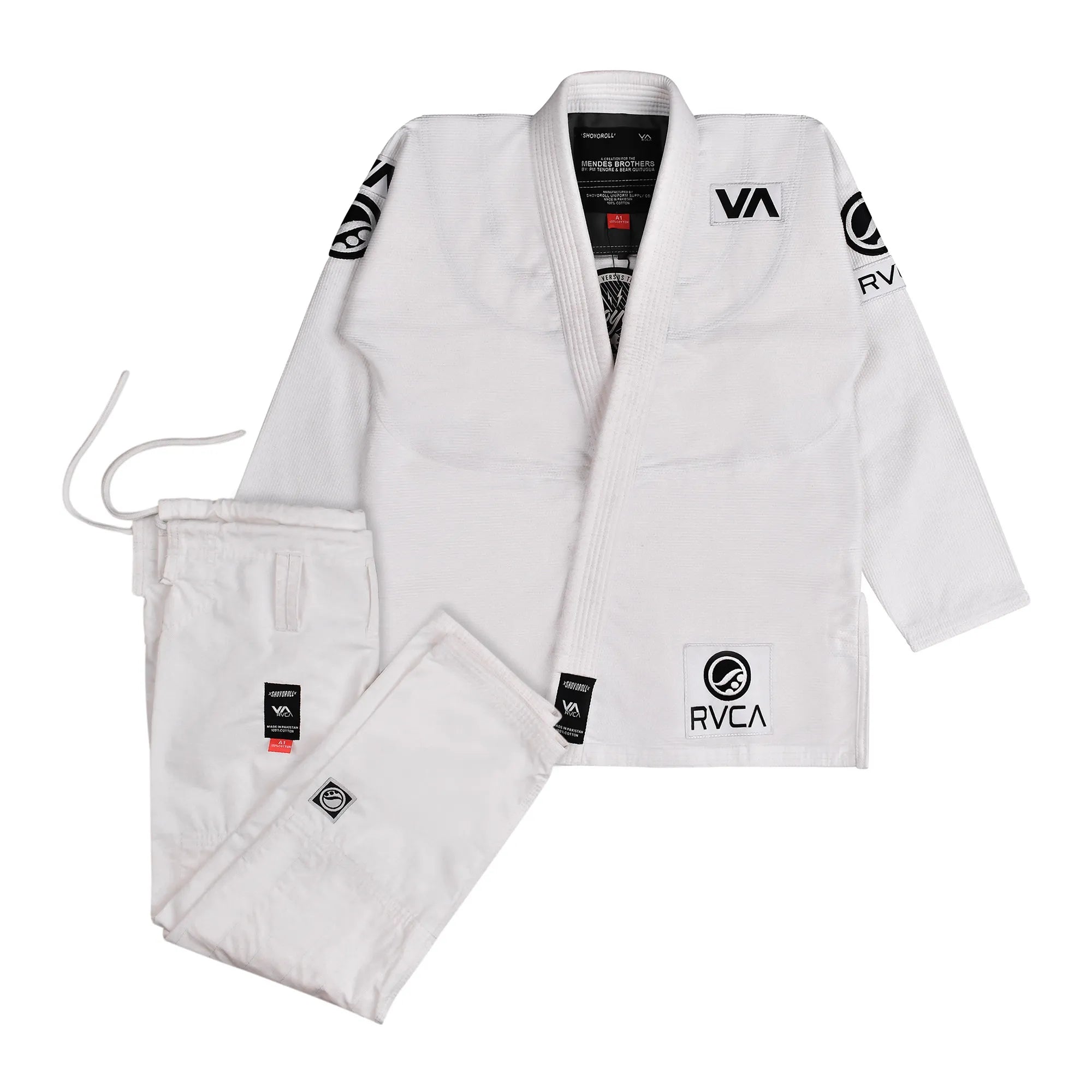 High-quality BJJ Gi for kids from Shoyoroll RVCA V2 Batch 60