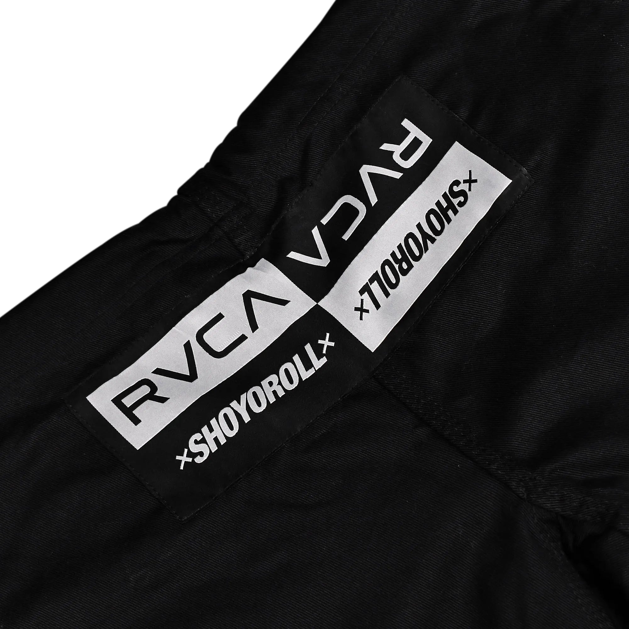 BJJ Gi Shoyoroll RVCA x Roots Batch VA - Black jiu jitsu Gi with Bag