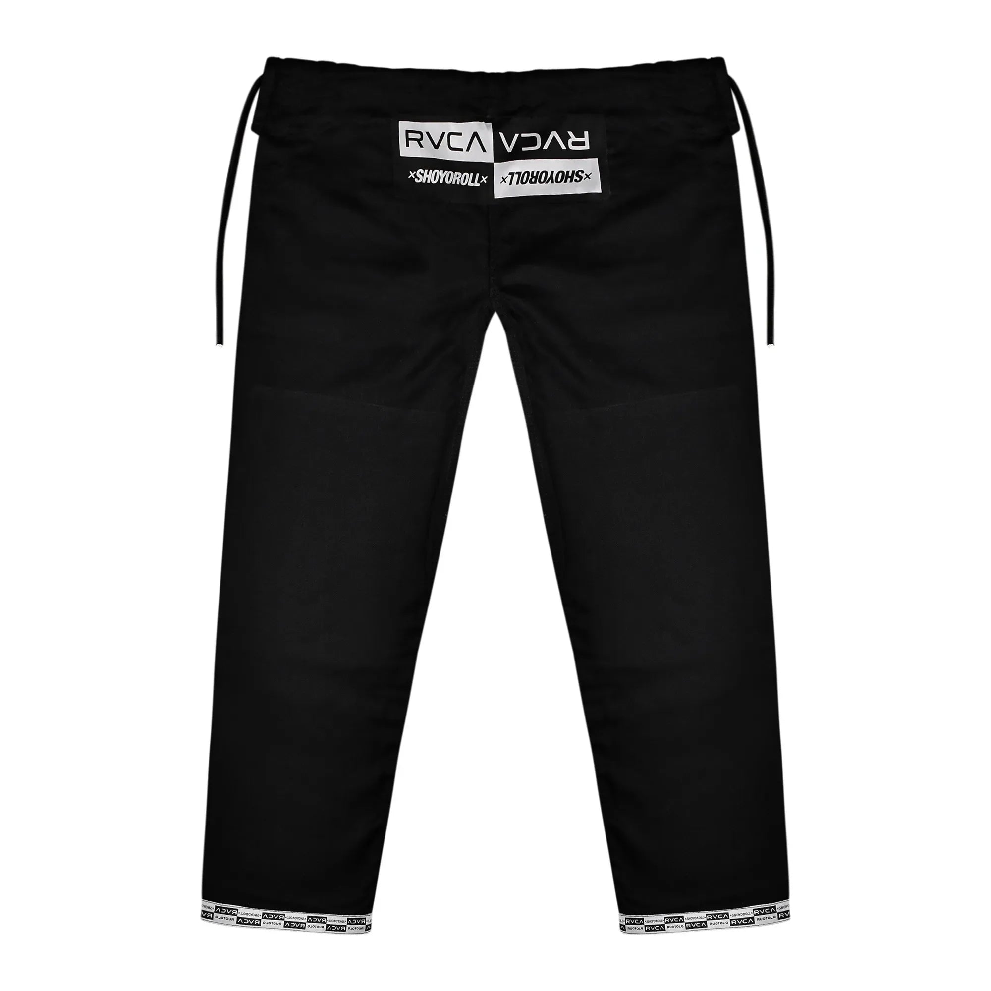 Black Jiu-Jitsu Gi pants from the RVCA x Shoyoroll Roots Batch VA